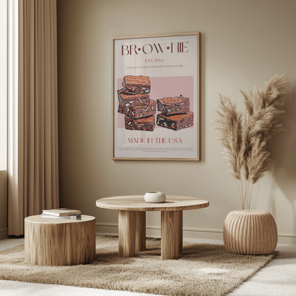 Schoko-Brownies-Genuss | Poster