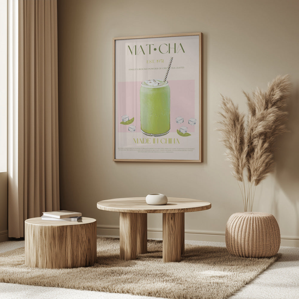 Chilled Matcha Drink | Poster