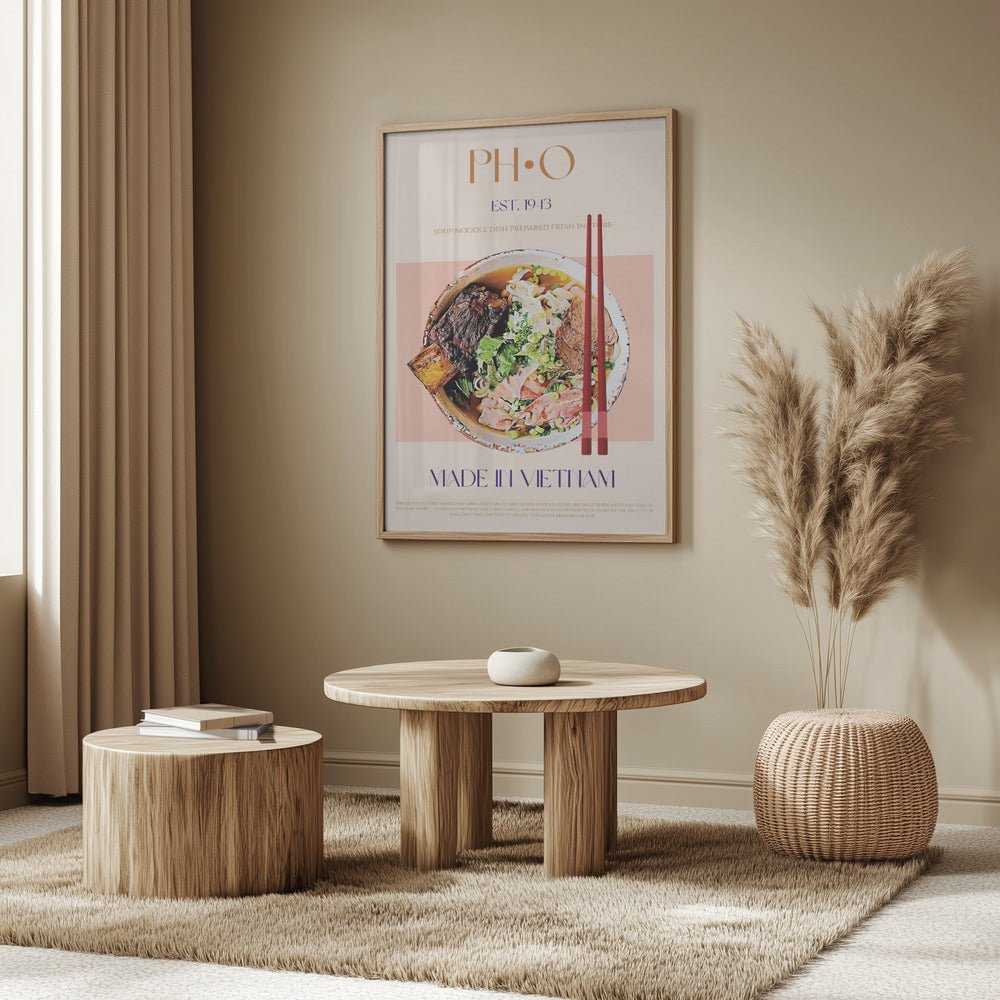 Vietnamesischer Nudelgenuss | Poster