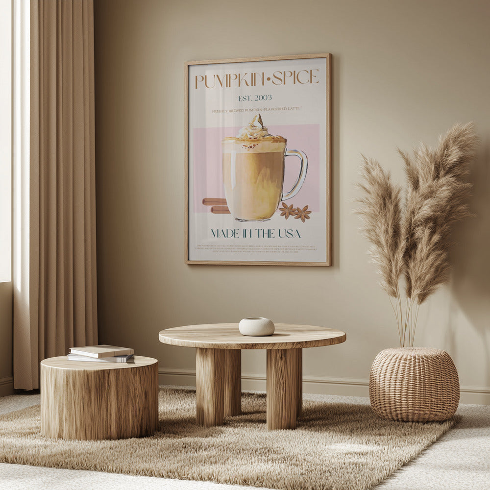 Herbst Latte Delight | Poster