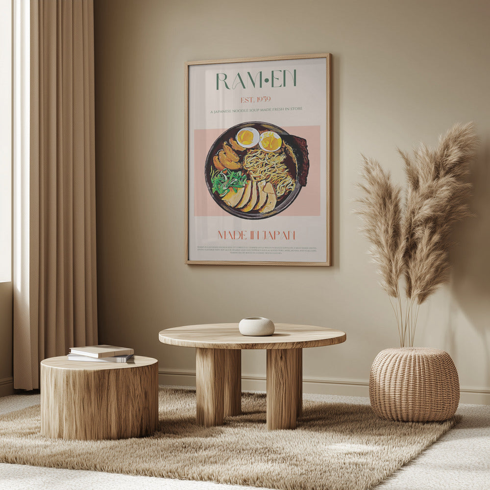 Genießen Sie eine japanische Ramen-Schüssel | Poster