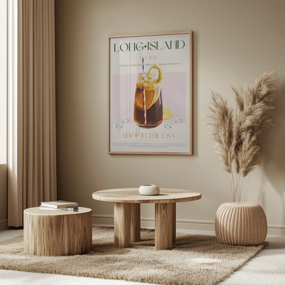 Island Cocktail Delight | Poster