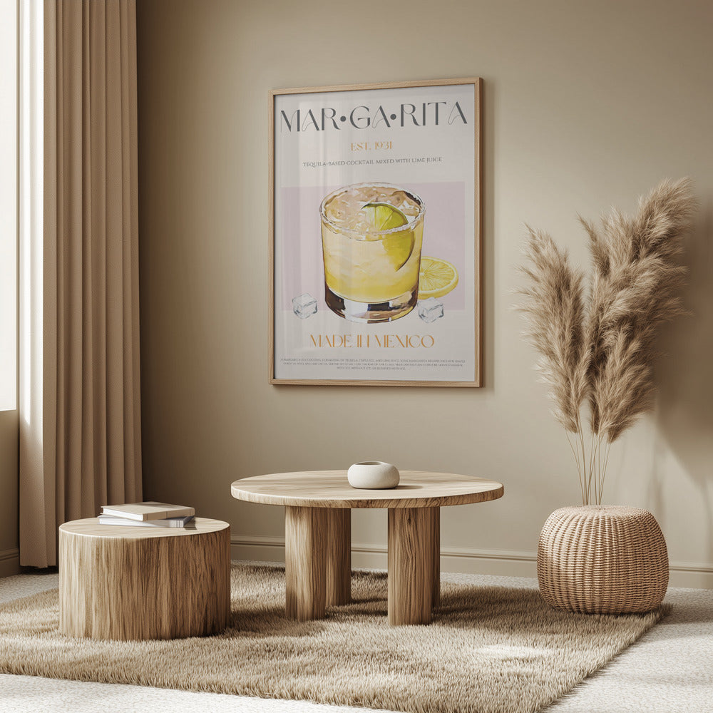 Margarita Print Cocktail | Poster