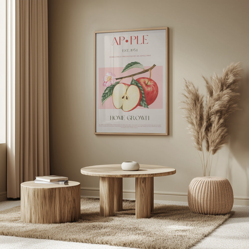 Geerntete Äpfel | Poster