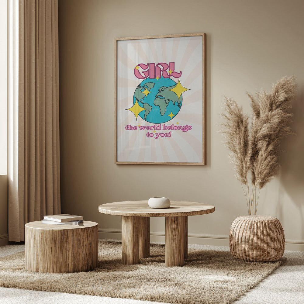 Ermächtigte Welt | Poster - Kunstdruck