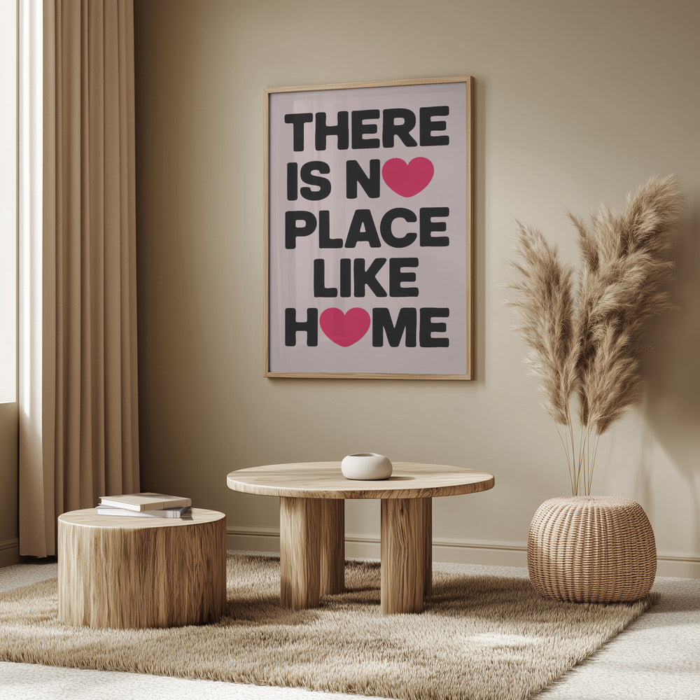 Zuhause ist es am schönsten | Poster - Kunstdruck