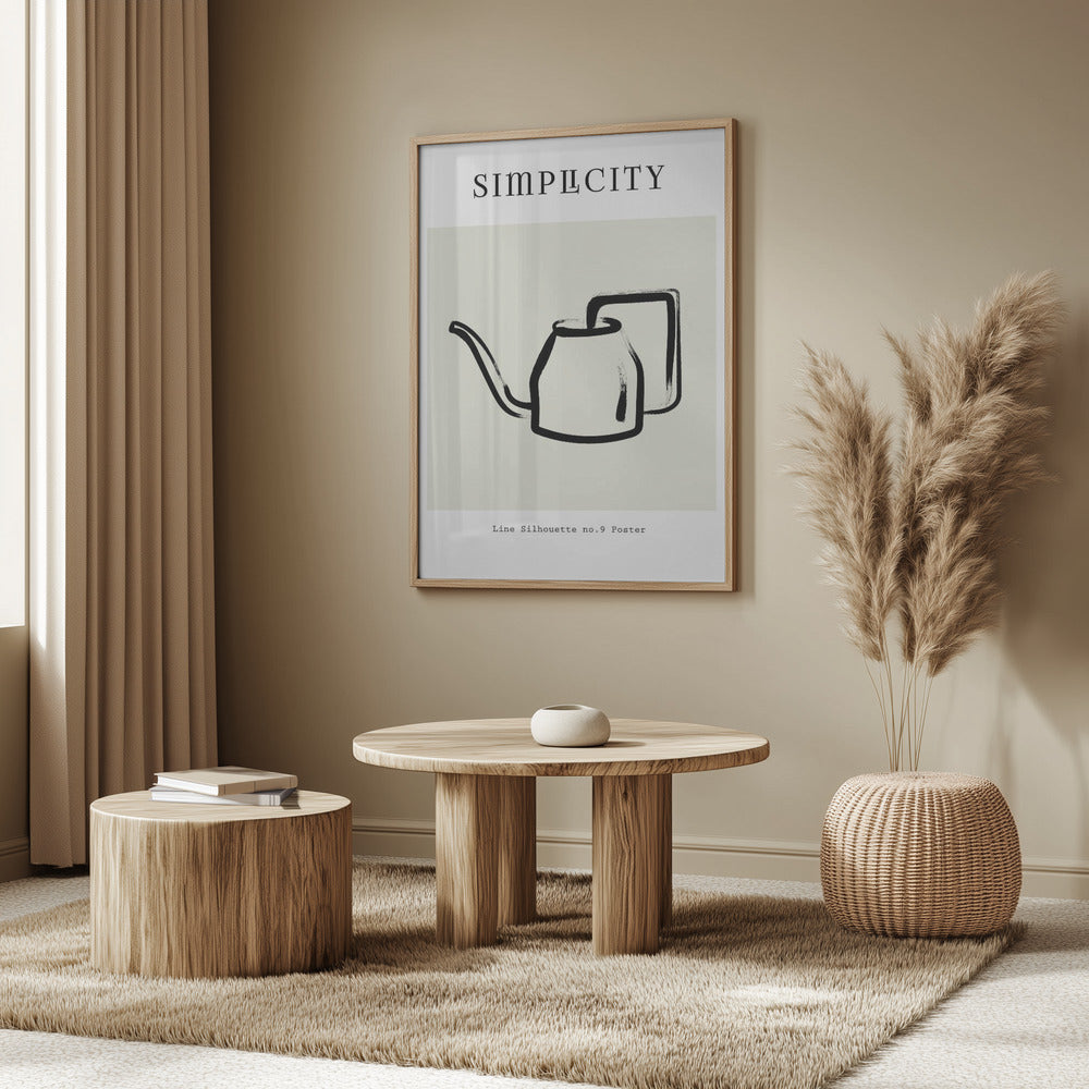 Elegant Pouring Line | Poster