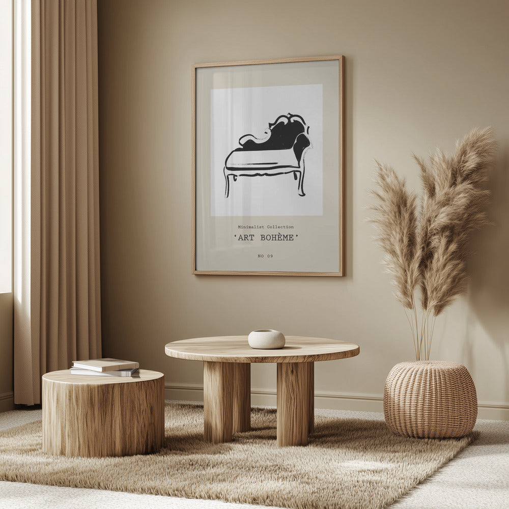Elegant Lounger | Poster