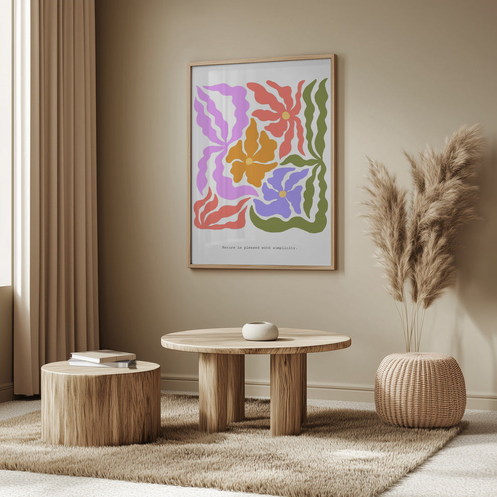 Simplicity Blooms | Poster