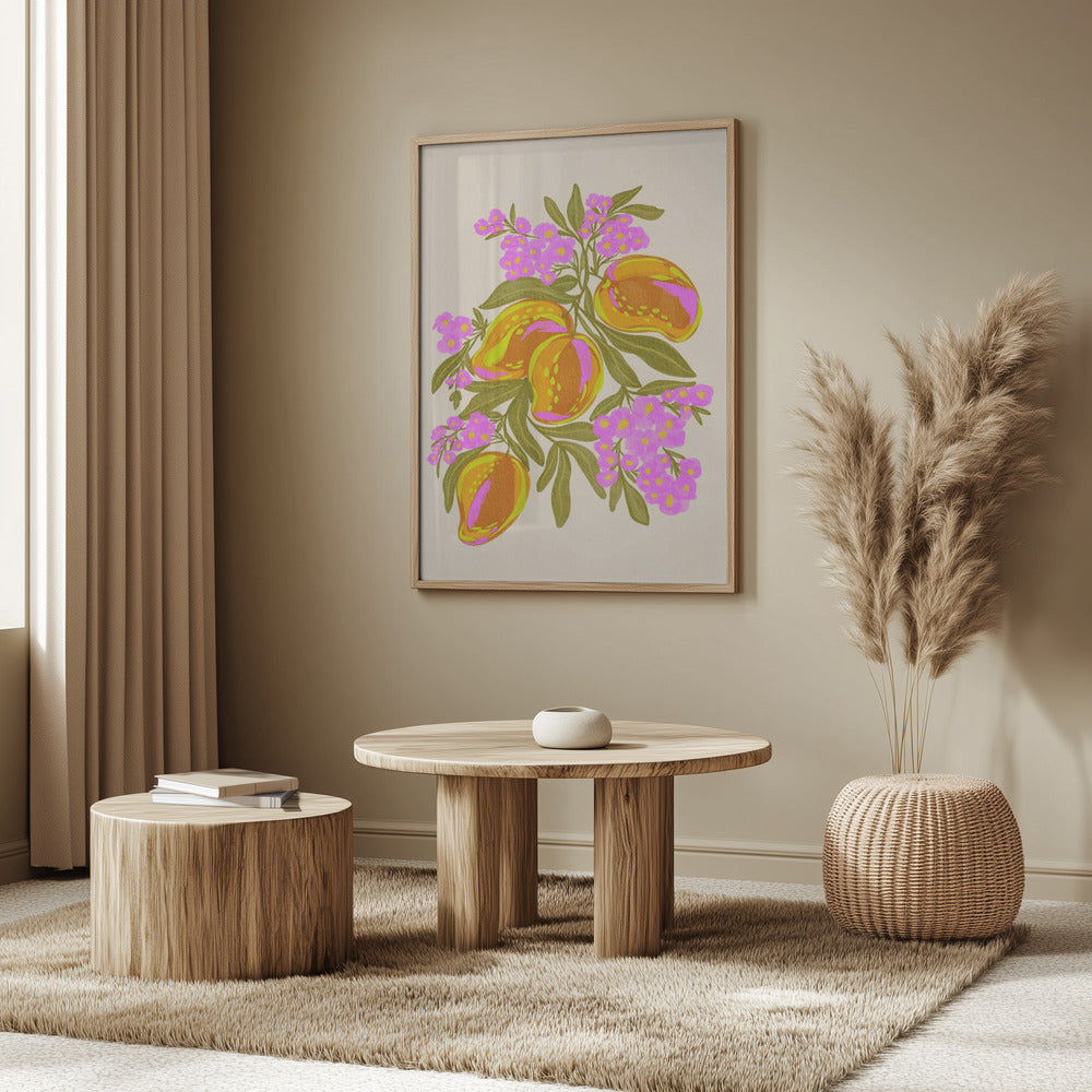 Vibrant Mangoes | Poster