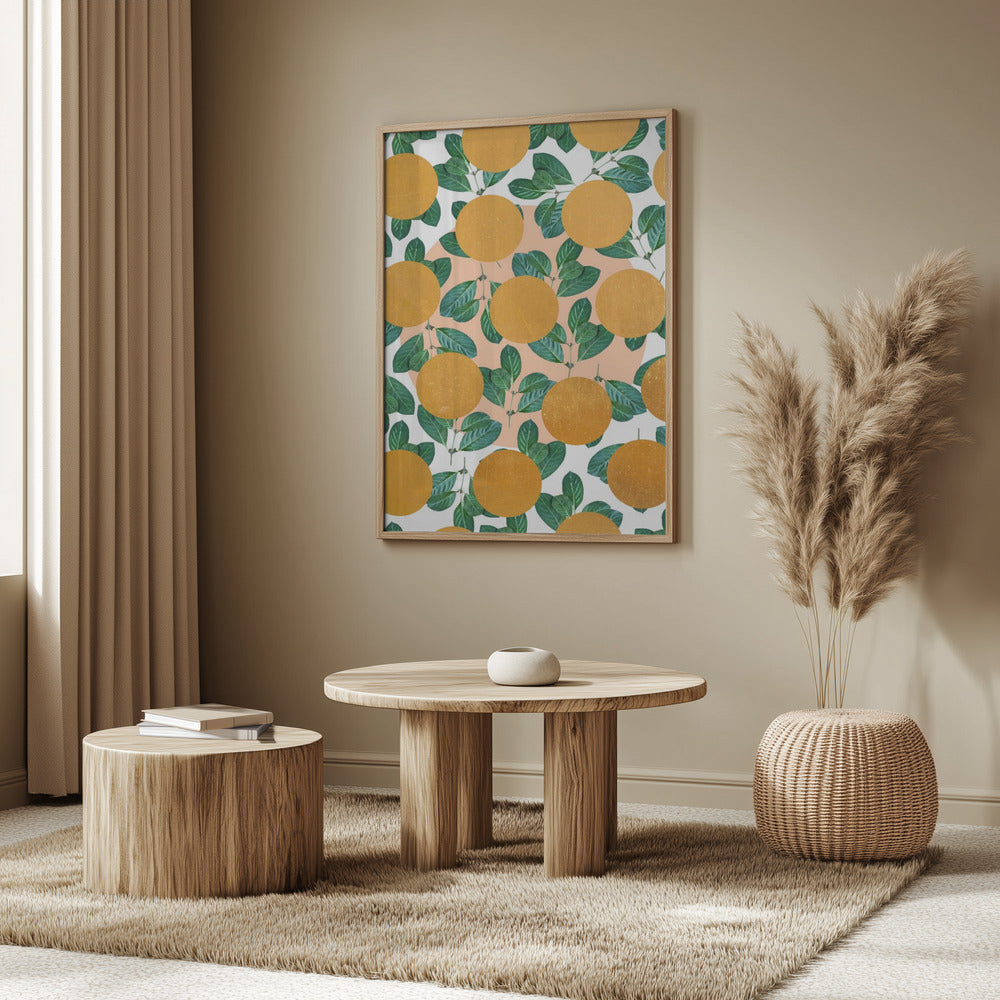 Beverly Botanical Abstract Tropical | Poster