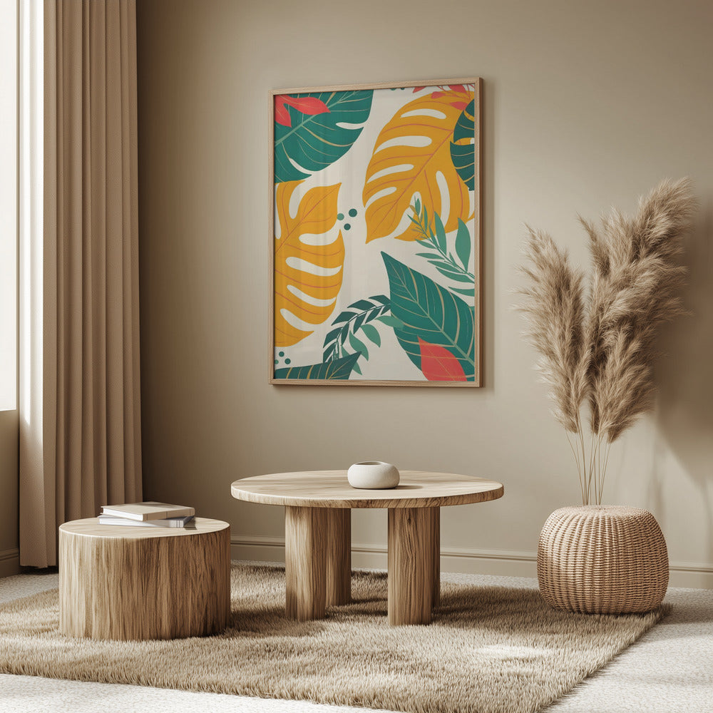 Golden Tropics Vibes | Poster
