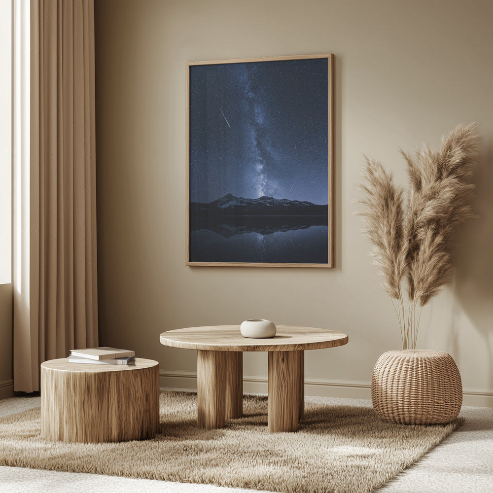 Galaxies Reflection | Poster