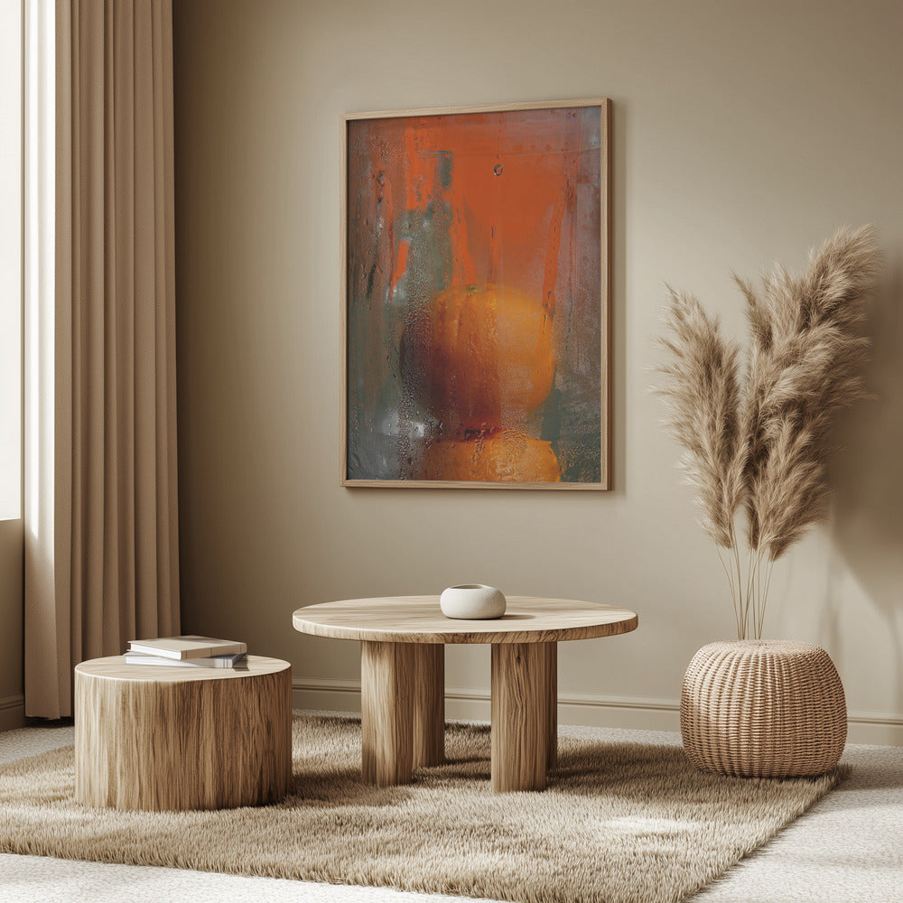 Orange Kammer | Poster - Kunstdruck