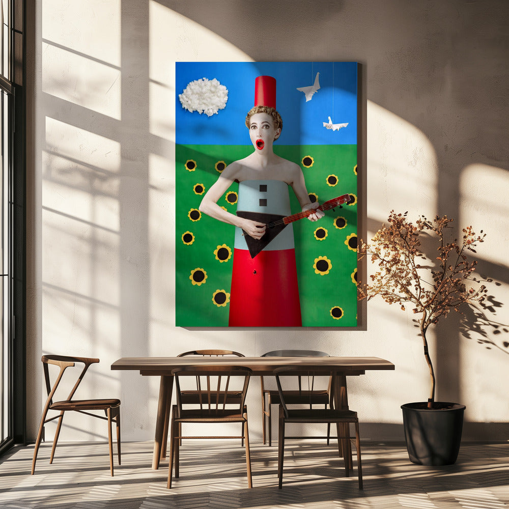 "The balalaika singer" | Canvas