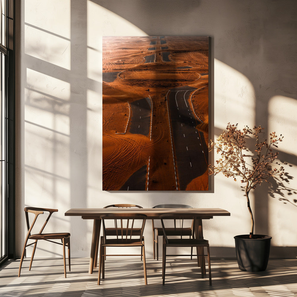 desierto de dubai Impresiones en Lienzo