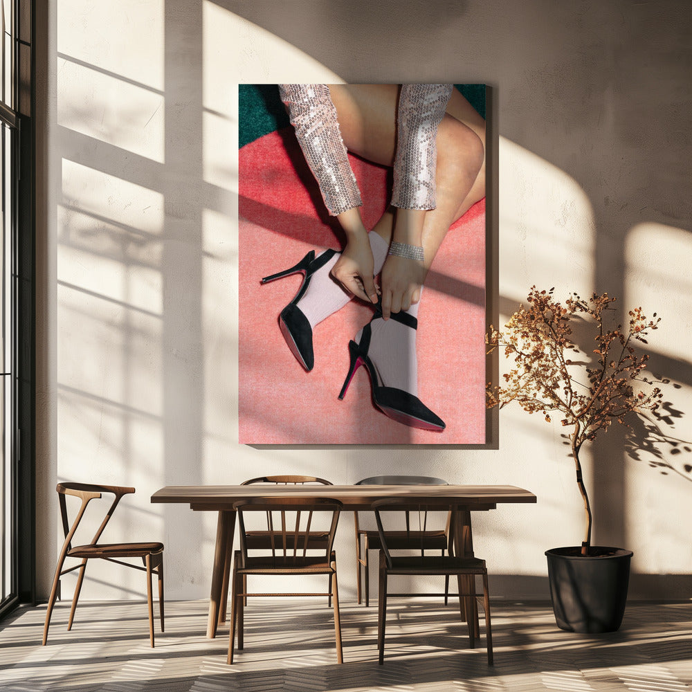 Valmistautuminen Vaaleanpunainen | Canvastaulut