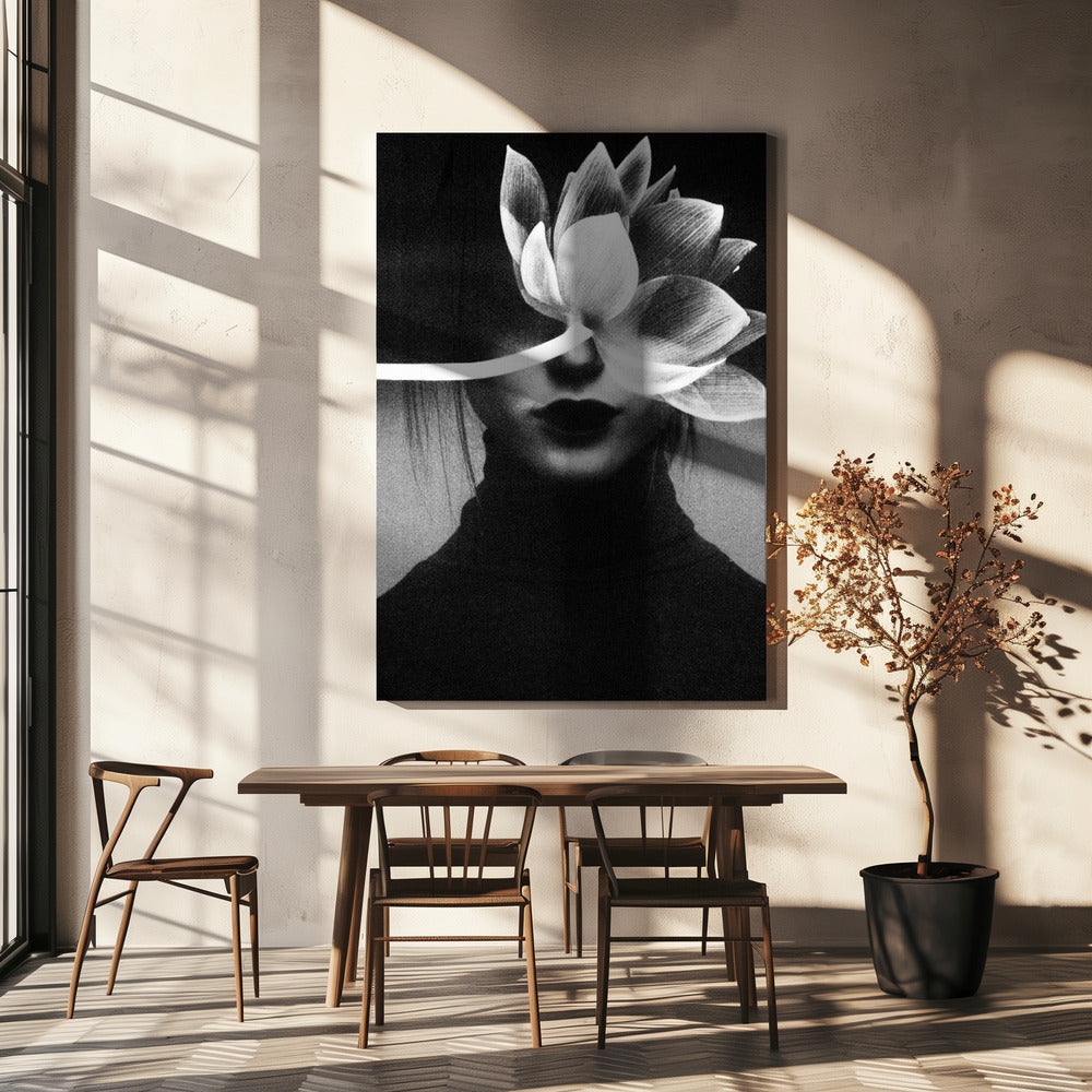 Pain like a flower blossom | Canvas