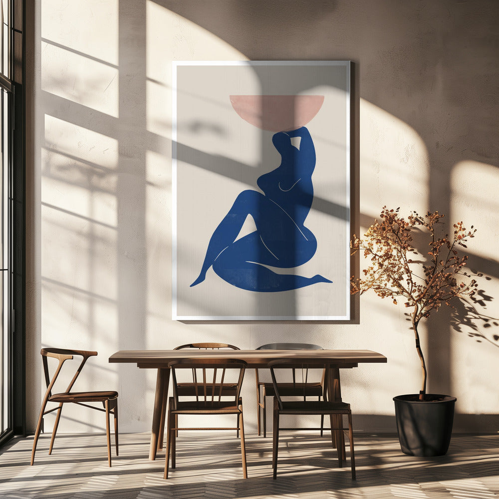 Vase and Woman | Canvas