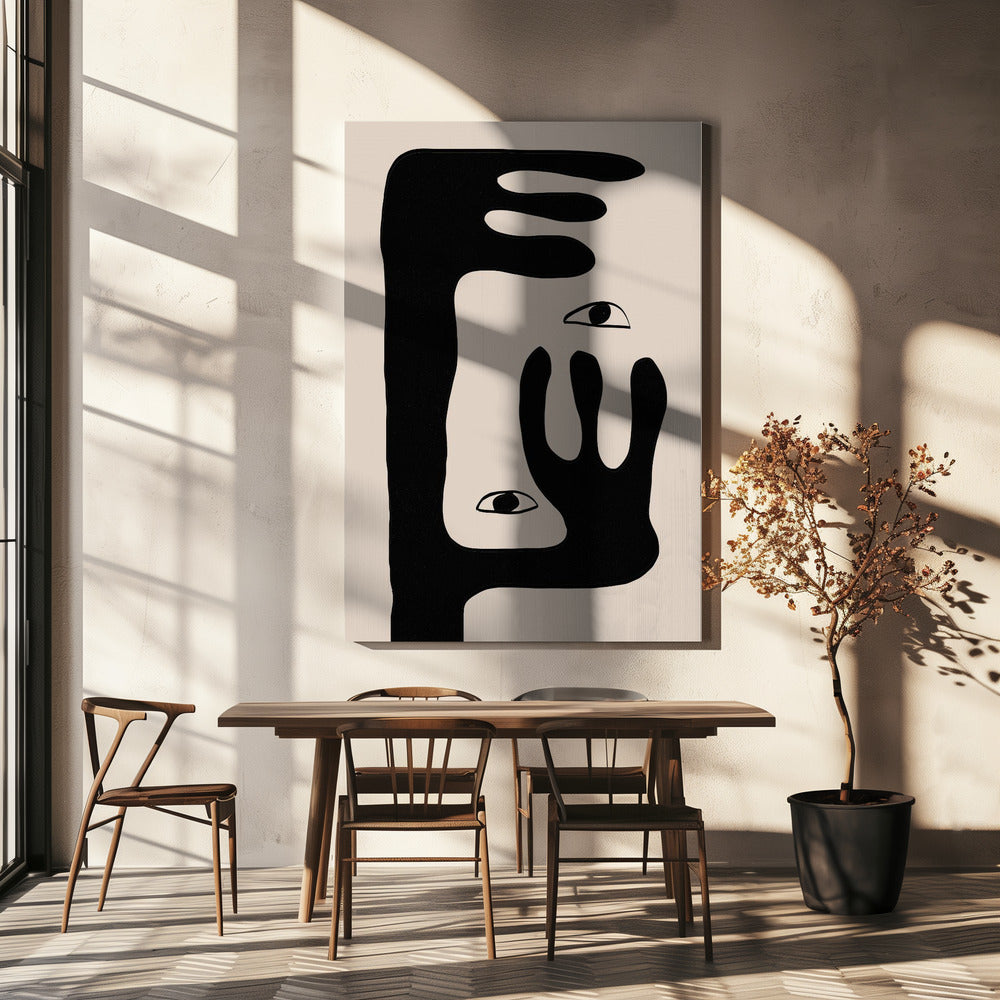 Abstract Face No2. | Canvas