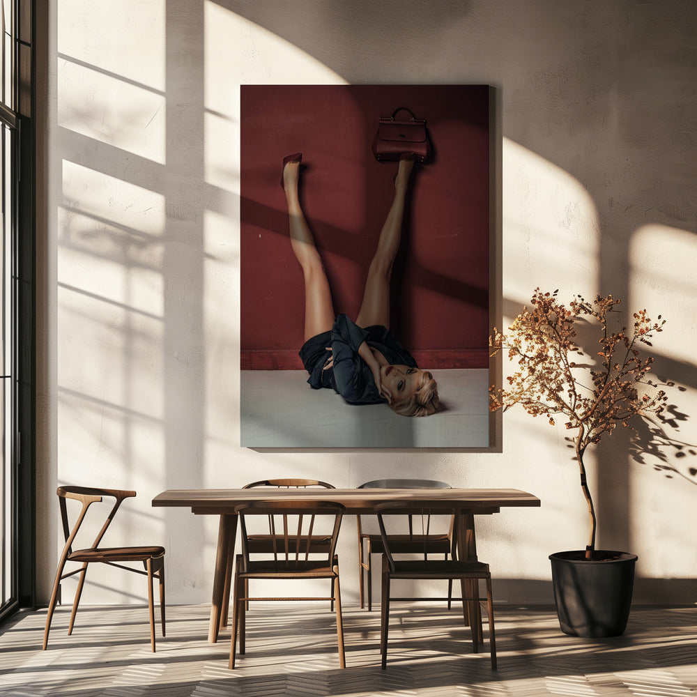 ¡Tacones rojos! Impresiones en Lienzo