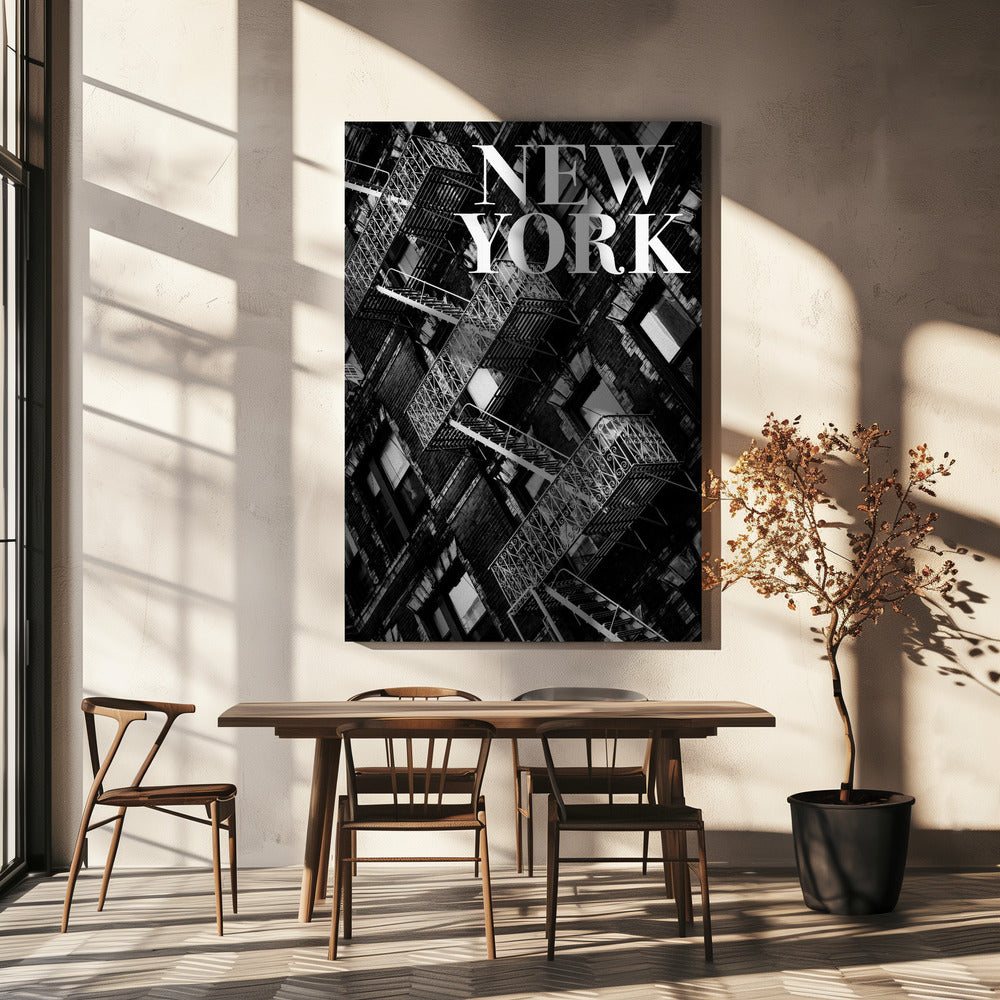 NYC Fire Escapes | Canvas