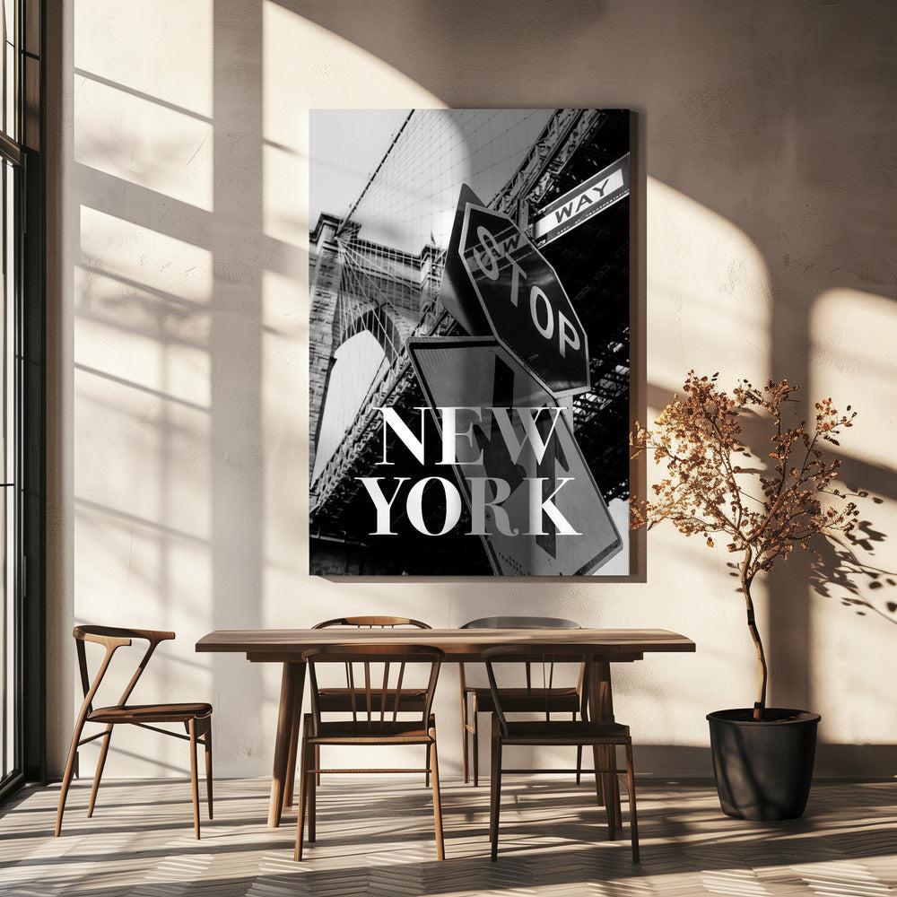 Most Brookliński w Nowym Jorku | Wydruki na łótnie