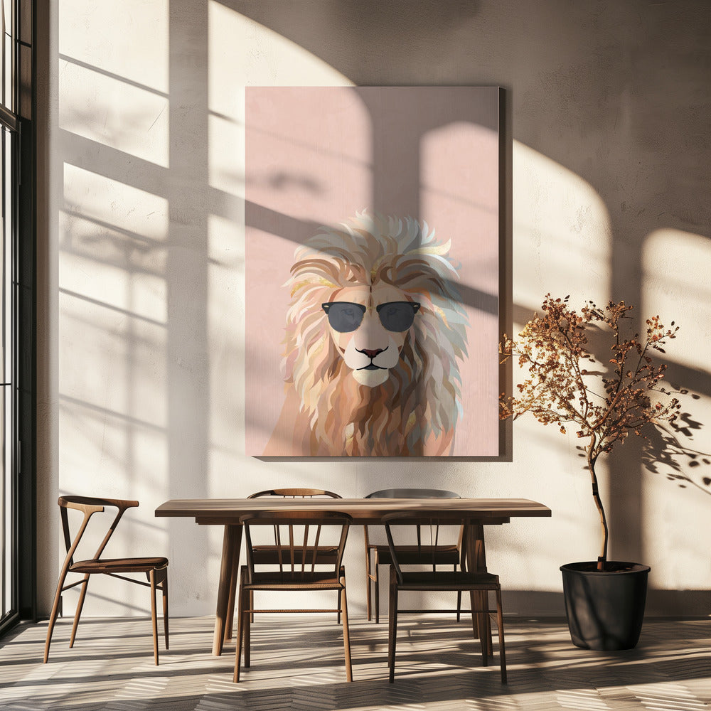 Cool cat lion | Canvas