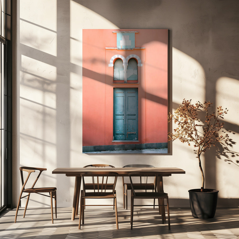 Die Capri-Tür | Leinwand