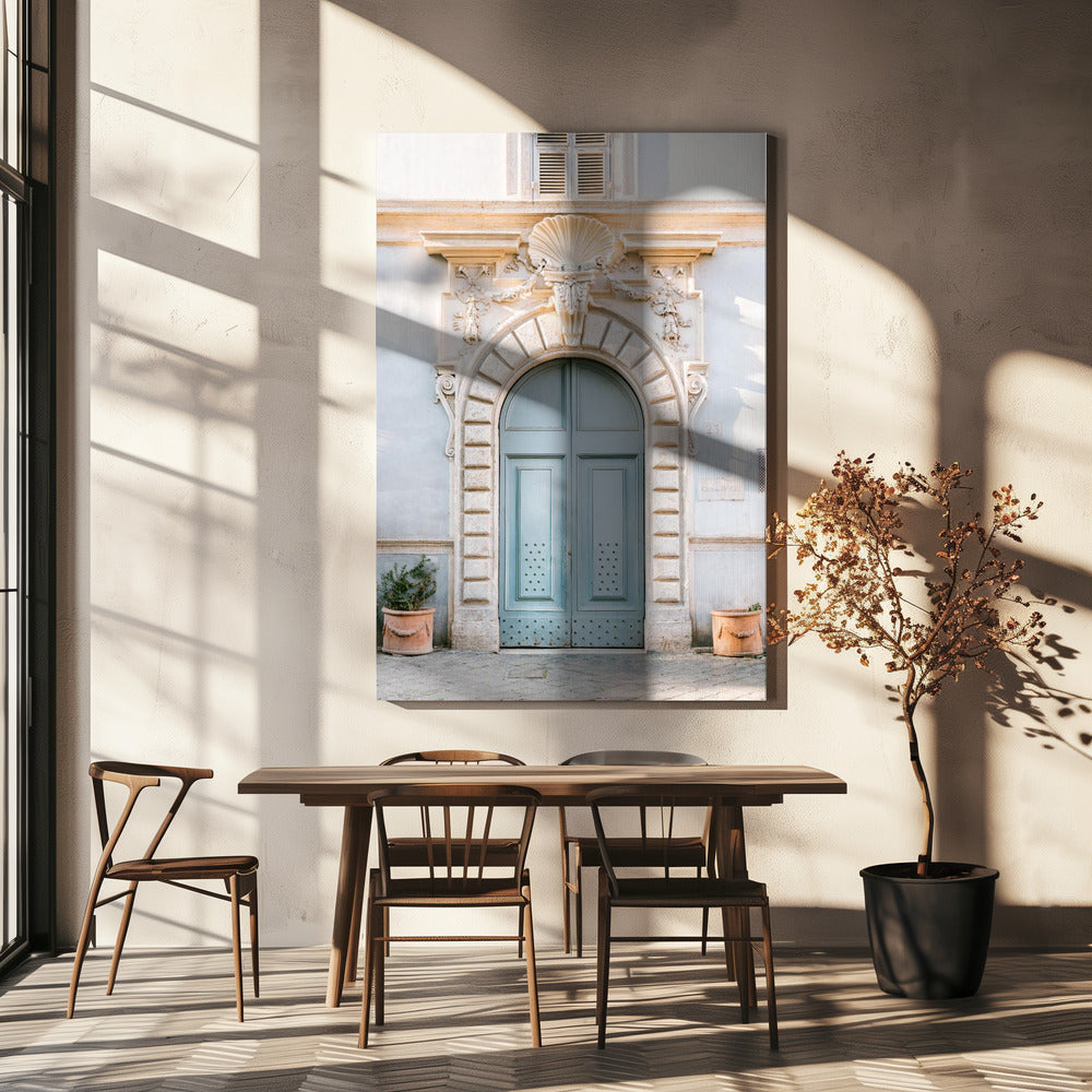 Rooman siniset sävyt - Italian matkakuvaus | Canvastaulut