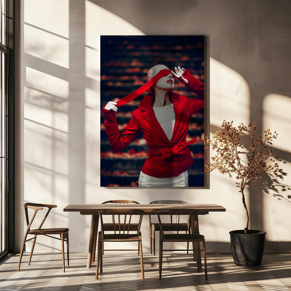 Purpurner Schleier | Leinwand-Bilder