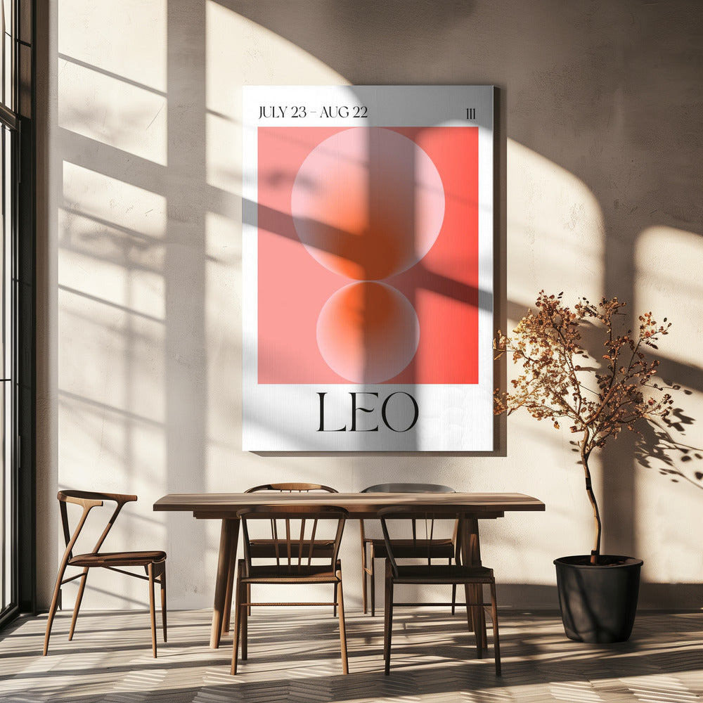 Celestial Leo Glow | Canvas