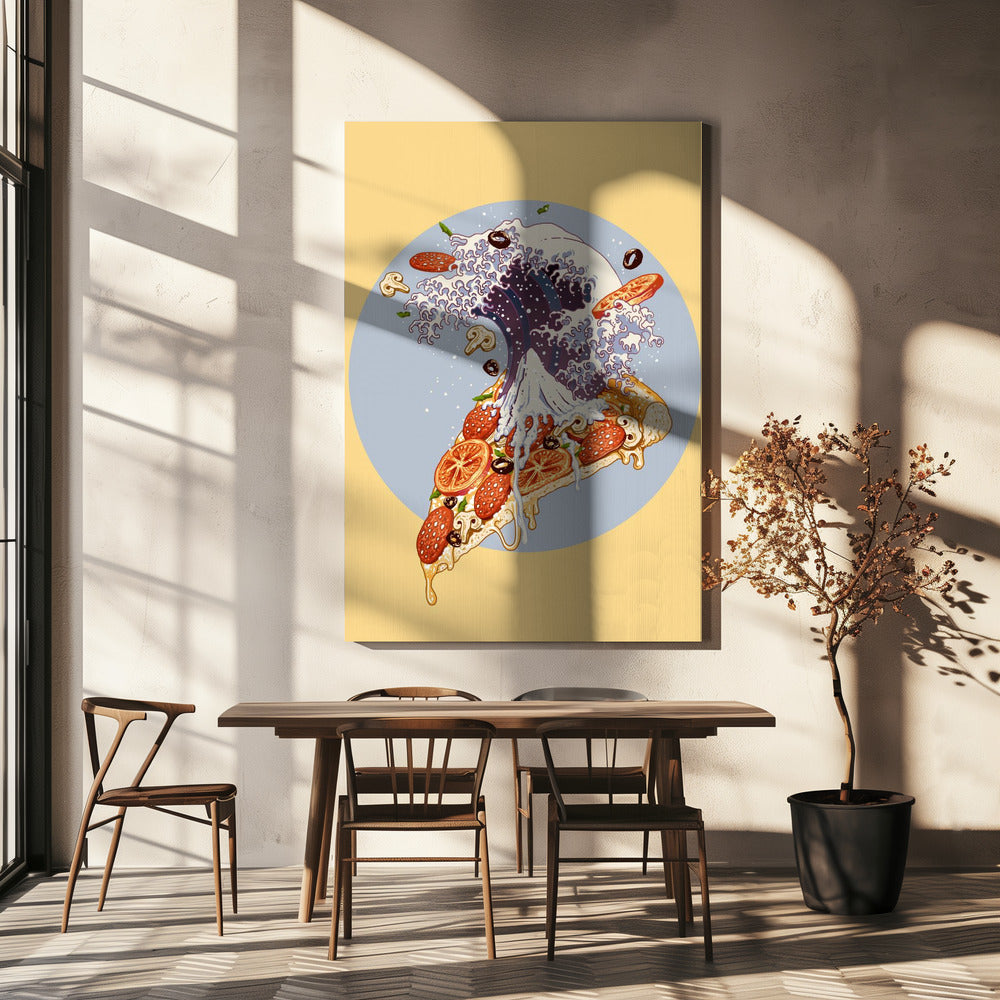 kanagawa pizza | Canvas