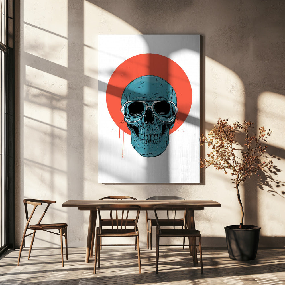 Sininen Kallo II | Canvastaulut