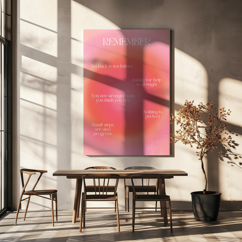 Motivational Aura Poster | Canvas
