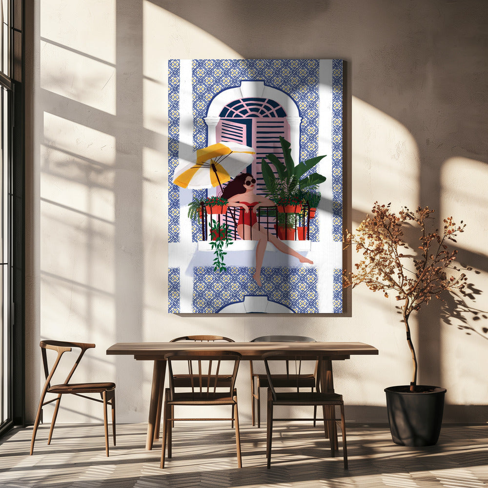 Auringon nappaaminen | Canvastaulut