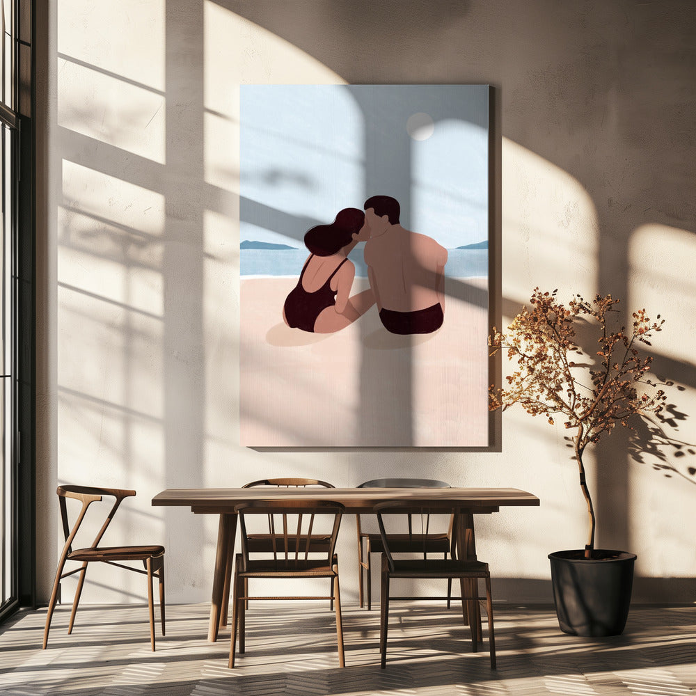 Ensimmäinen suudelma | Canvastaulut