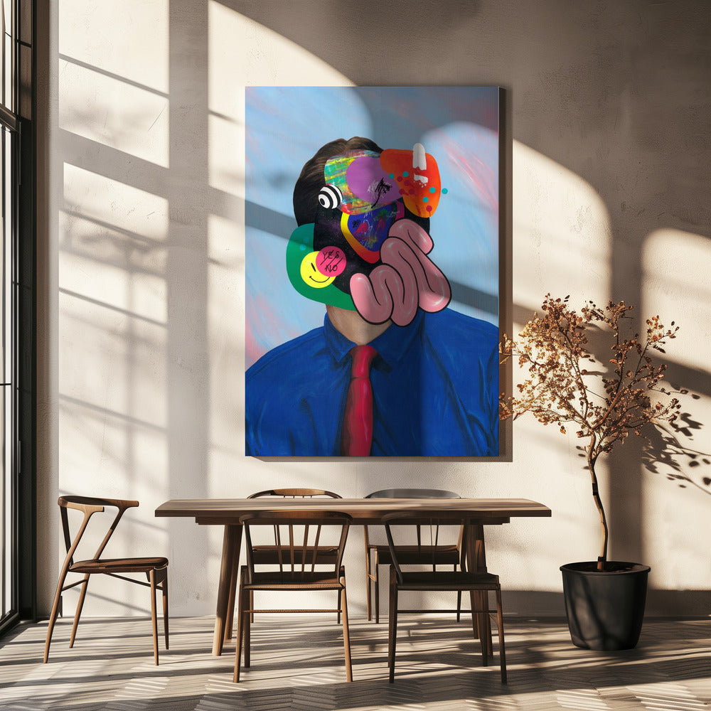 Trying Hard To Look Busy | Canvas