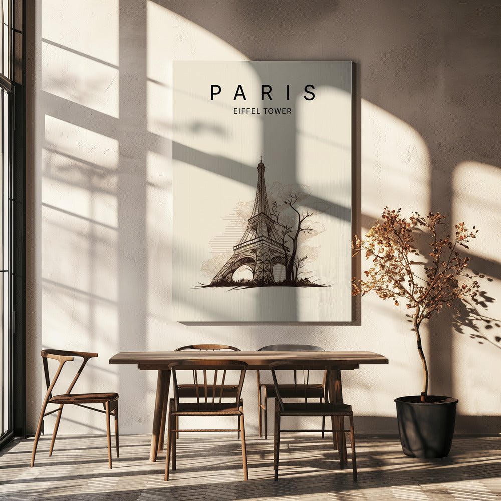 Paris Eiffel Tower | Canvas