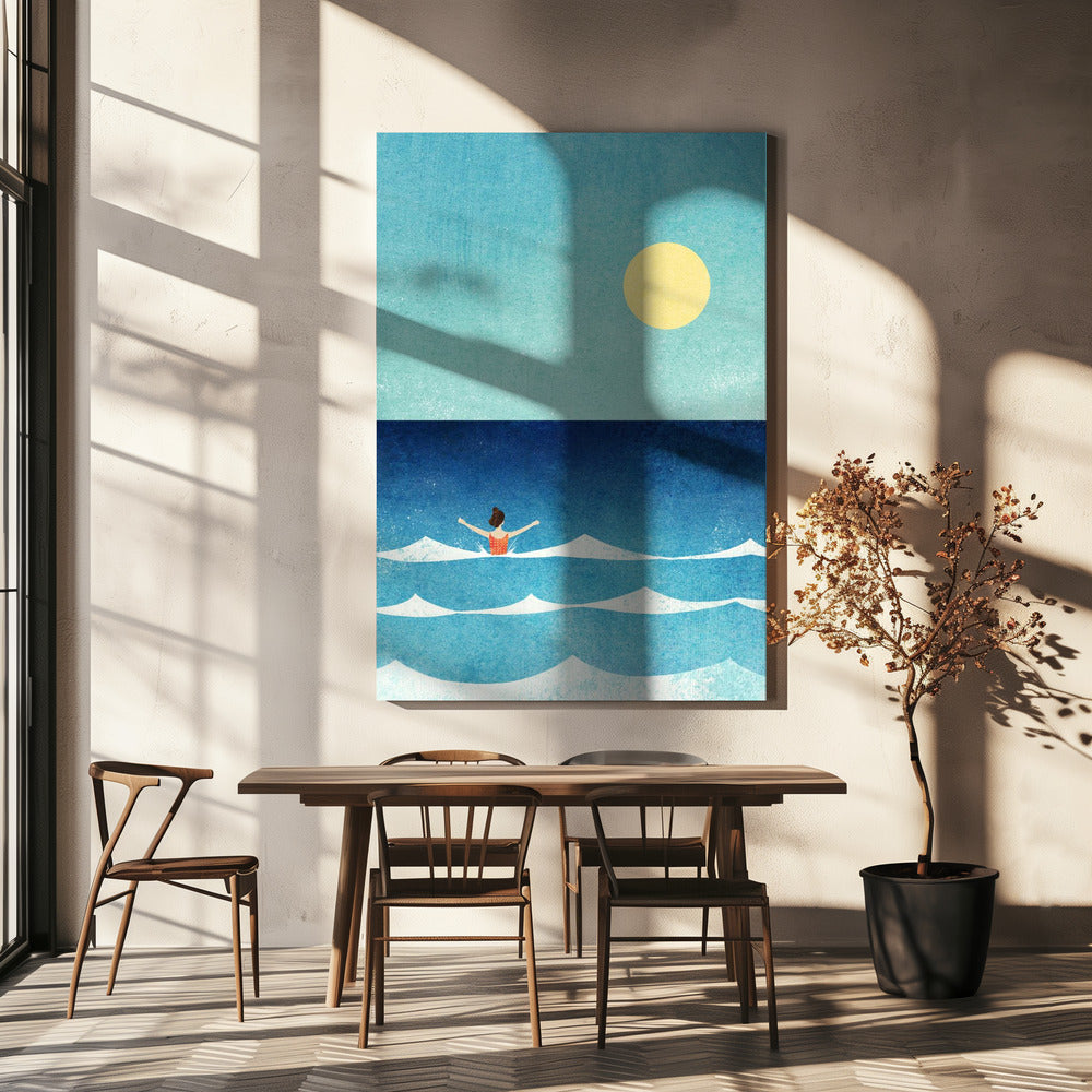 Sea Swim ii | Canvas