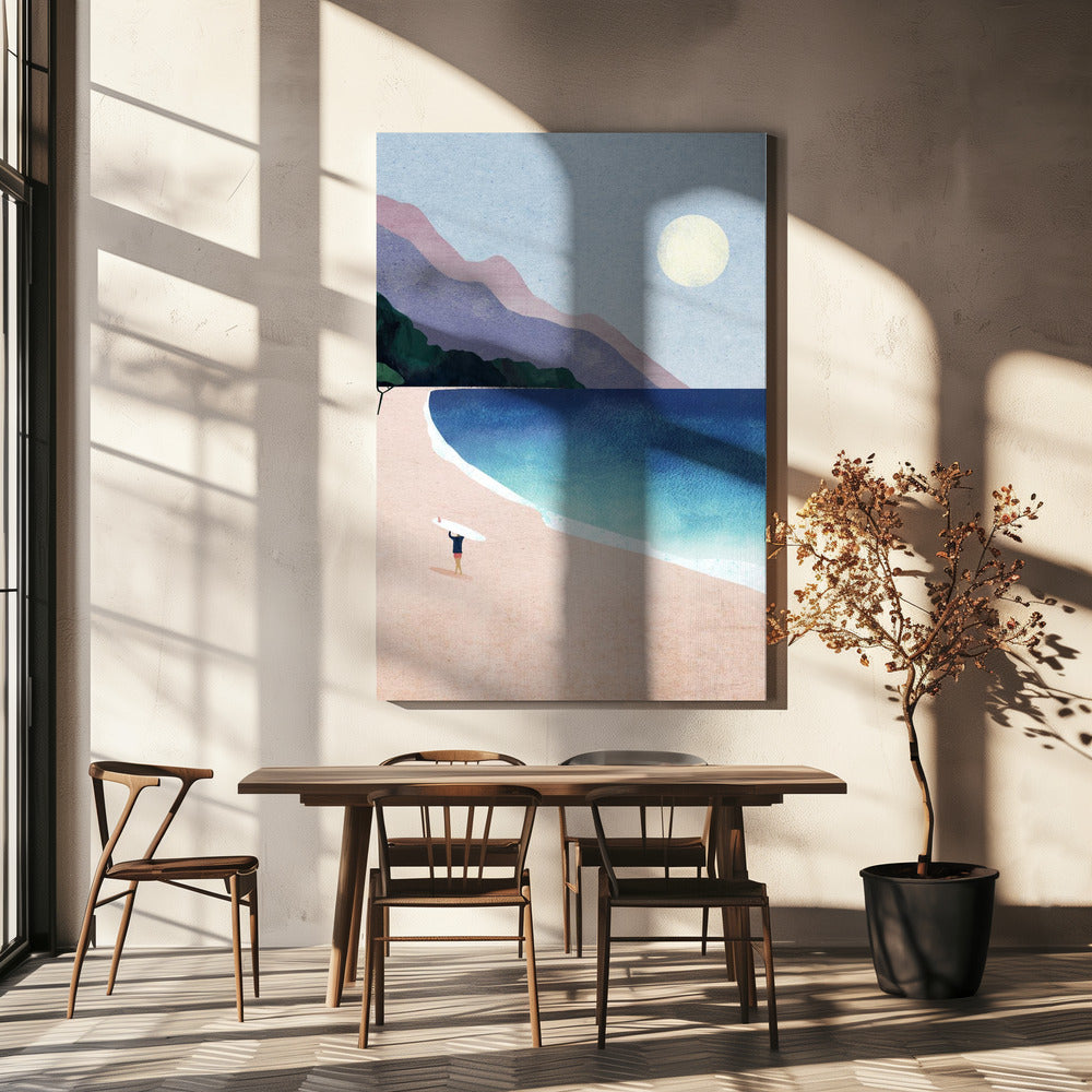 Surf Beach | Canvas
