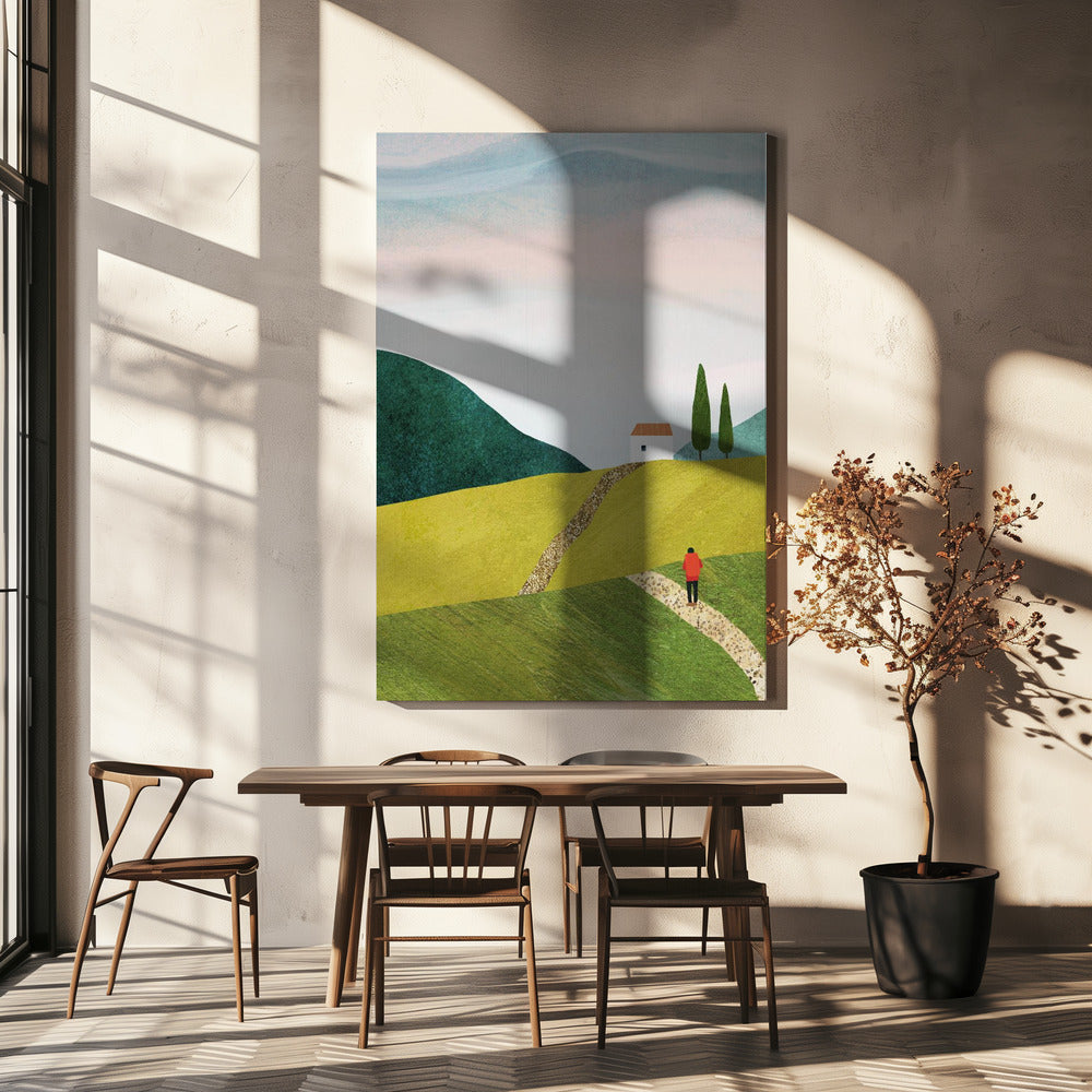 Walking Home | Canvas
