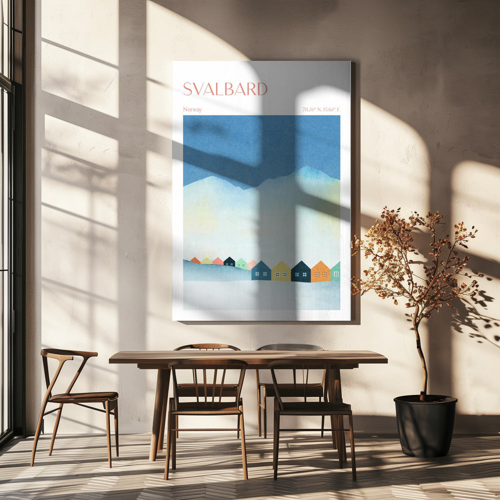 Svalbard, Norge | Canvas