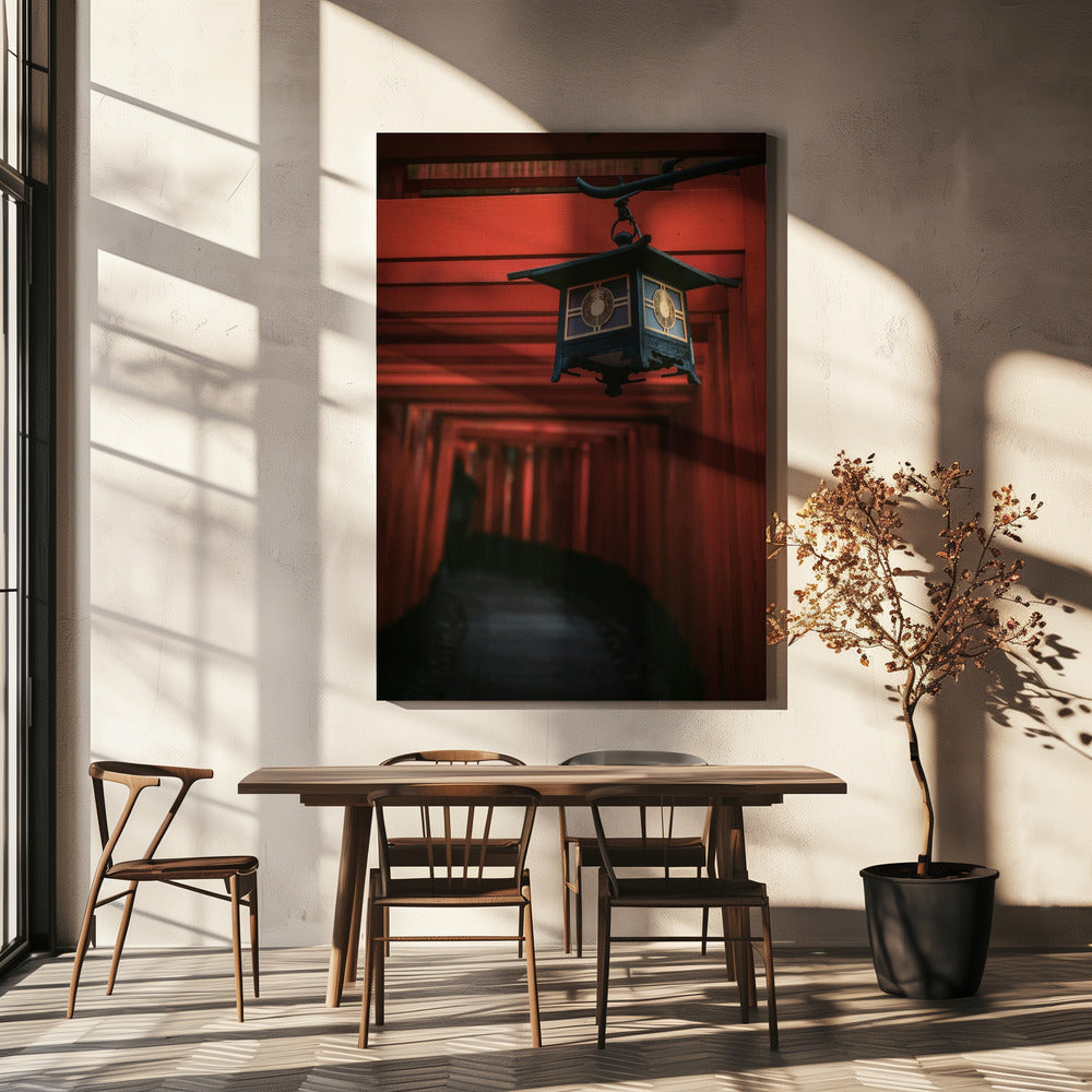 Golden Lantern | Canvas