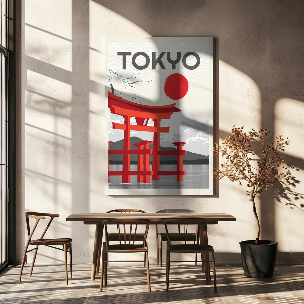 Tokio Sun | Canvastaulut