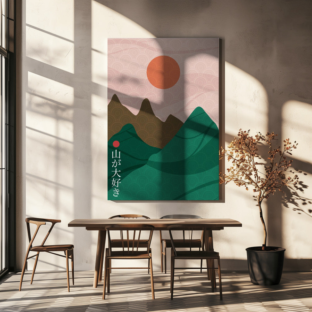 Sanmyaku | Canvastaulut