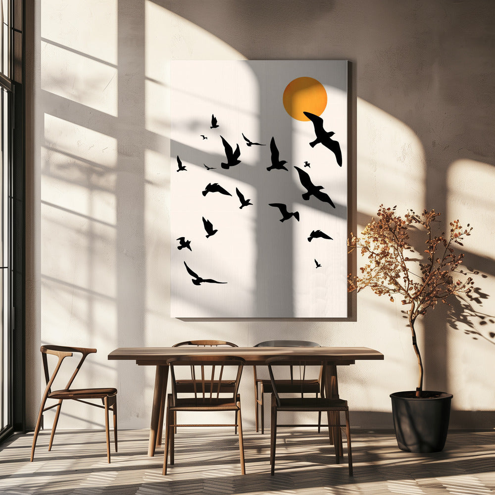 Danse dans le ciel | Tableaux sur Toile