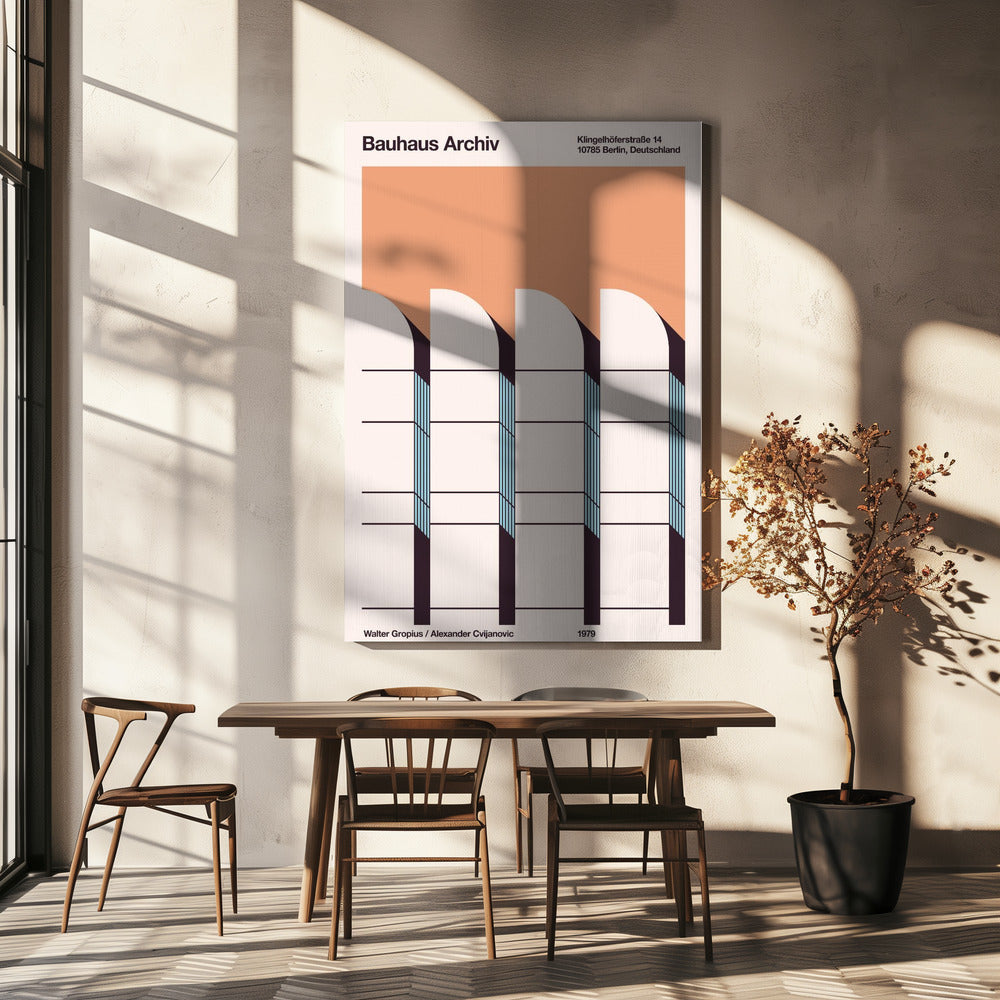 Archivio Bauhaus | Stampe su Tela