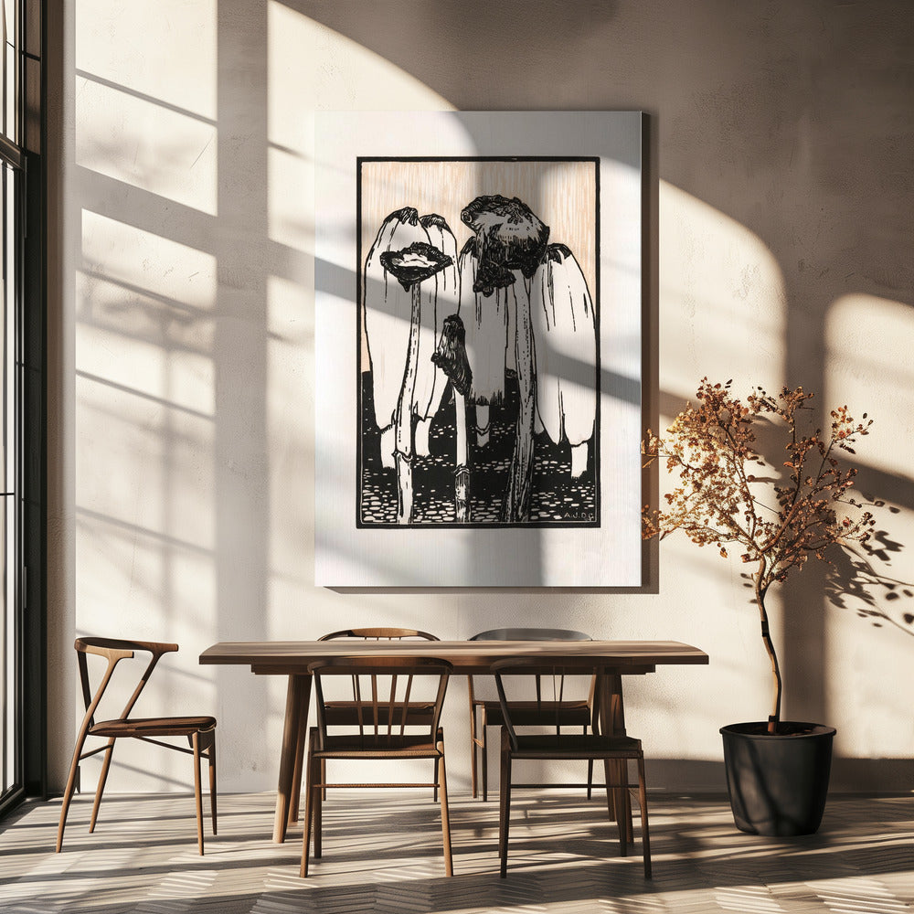 Mustesienet (1915) | Canvastaulut