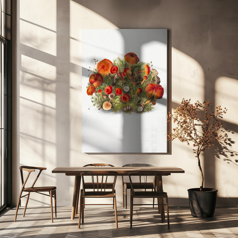 Studium grzybów (1880) Tryb portretowy | Wydruki na łótnie